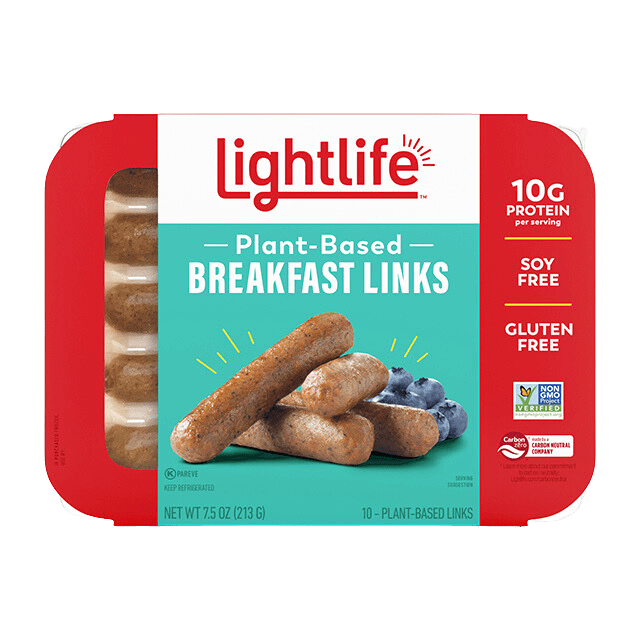 Plant-Based Breakfast Links