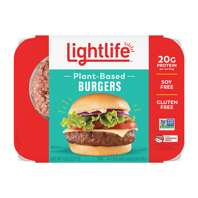 Plant-based burgers