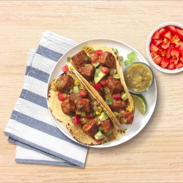Southwest Tempeh Tacos with Summer Salsa