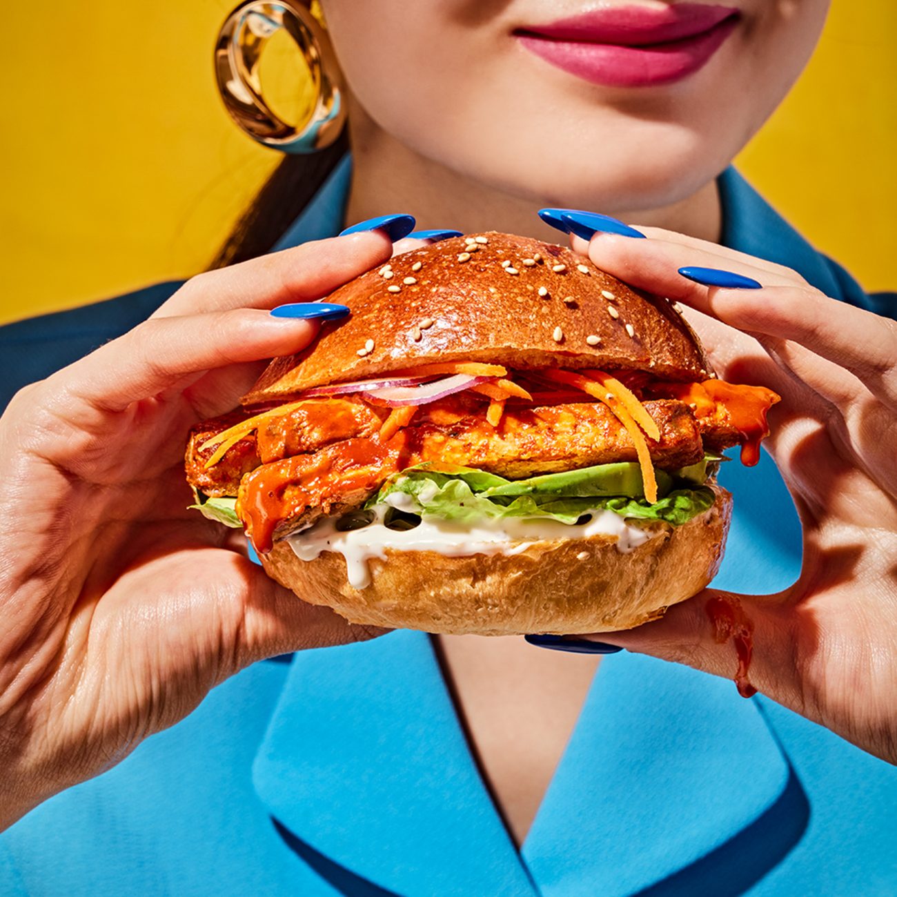 Tempting Buffalo Sandwich LightLife tempting-buffalo-sandwich-lightlife
