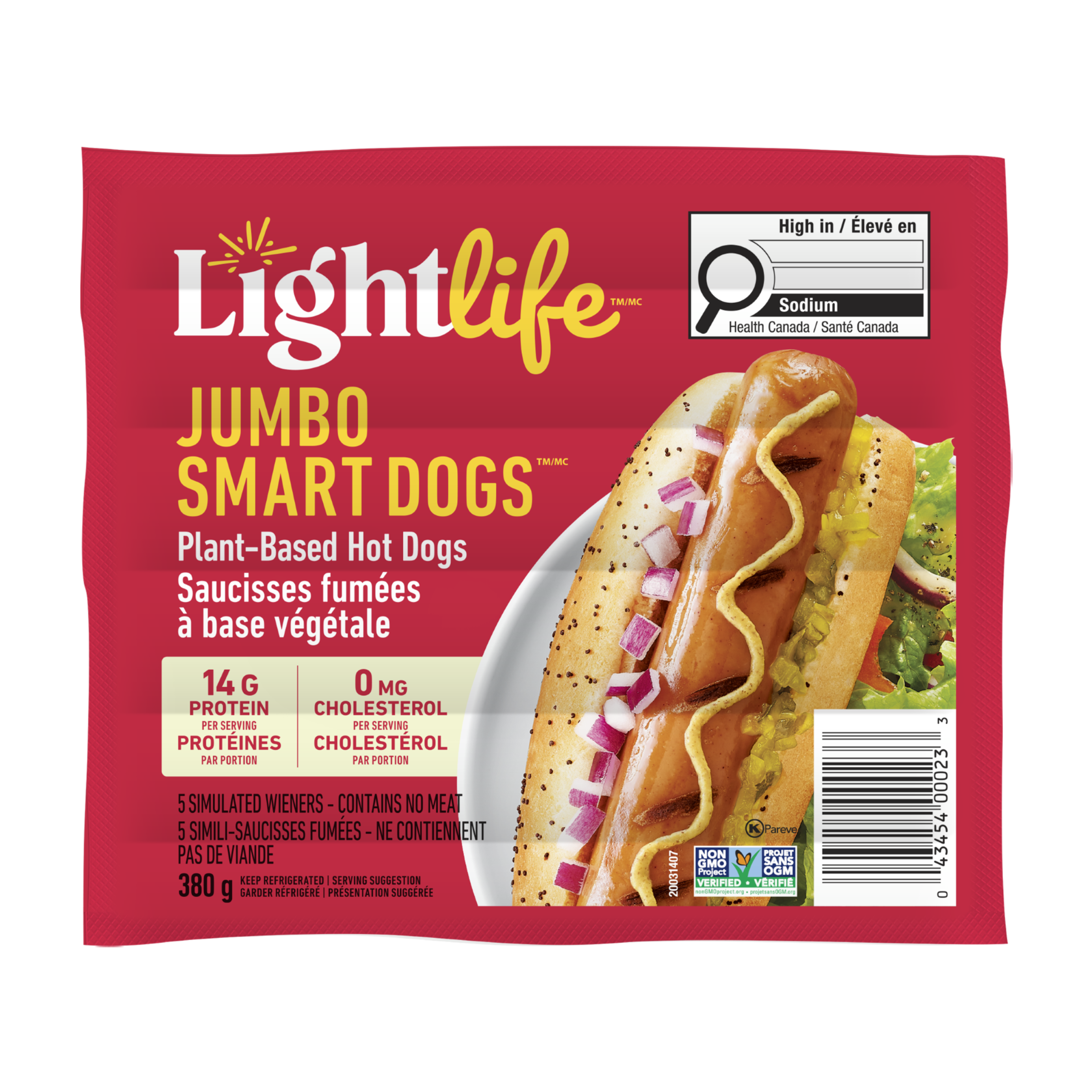 107 LightLife Jumbo Smart Dogs
